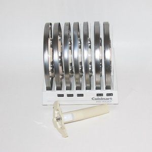 Cuisinart DLC 8, DLC 10 Seven Piece Assorted Disk Set with Stand
